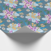 Aussie Wildblume Summer Geschenkpapier (Ecke)