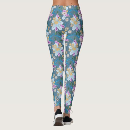 Aussie Wildblume Summer Leggings (Rückseite)