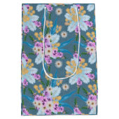 Aussie Wildblume Summer Mittlere Geschenktüte (Rückseite)