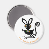 Aussie wildlife - BILBY - Marsupial - Natur Magnet (Vorderseite/Rückseite)