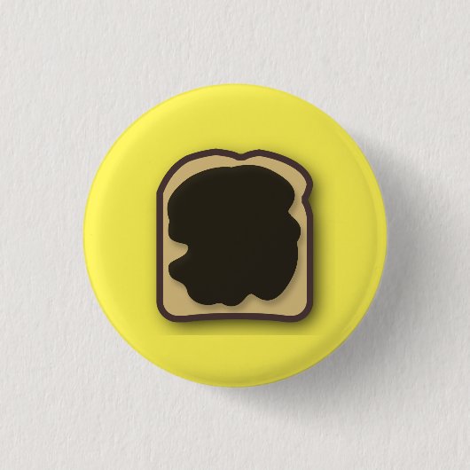 Aussie Yeast Extract on Toast Button (Vorderseite)
