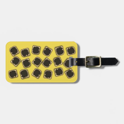 Aussie Yeast Extract on Toast Gepäckanhänger (Vorderseite horizontal)