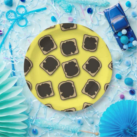 Aussie Yeast Extract on Toast Pappteller (Party)