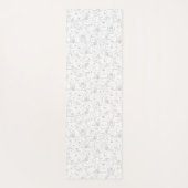 Aussie. Yoga-Pose Yogamatte (Rückseite)