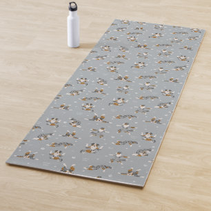 Aussie. Yoga-Pose Yogamatte