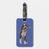 Aussiedoodle Bag Tag Gepäckanhänger (Rückseite vertikal)