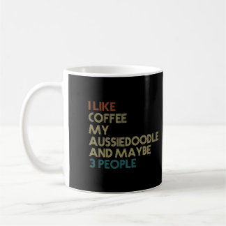 Aussiedoodle Dog Besitzer Kaffeeliebhaber Kostenvo Kaffeetasse