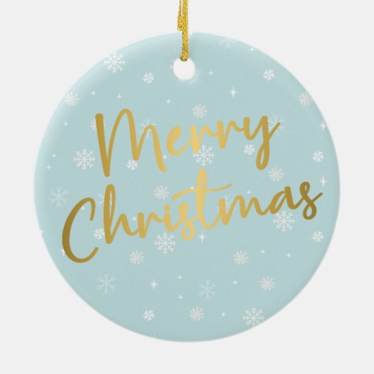 Aussiedoodle dog christmas keramik ornament (Hinten)