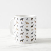 Aussiedoodle dog mix Coffee Mug Kaffeetasse (Vorderseite Links)