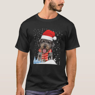 Aussiedoodle Dog Ugly Christmas Sweater Weihnachts T-Shirt