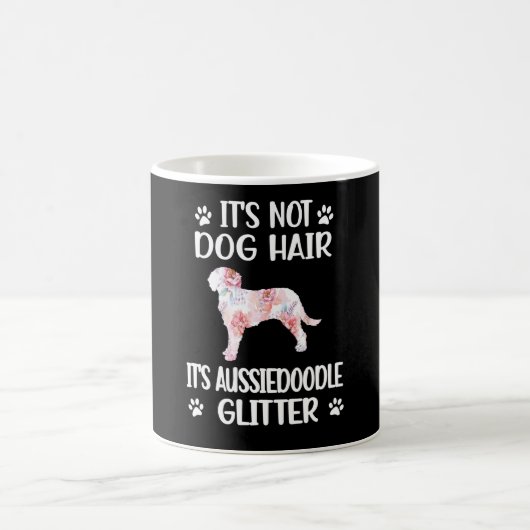Aussiedoodle Lover Hund Mama Vater Aussiedoodle Ei Kaffeetasse (Mittel)