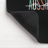 Aussiedoodle Mama Aussie Doodle Dog Mama Mutter D Mousepad (Ecke)