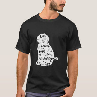 Aussiedoodle Shirt Design für Aussiedoodle Dog Lov