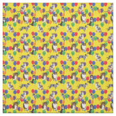 Aussies Australian Shelpherds and Party Balloons Stoff (Muster)