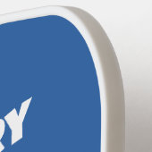 Aussies Australian Shepherd Dogs Tropical Leaves Pickleball Schläger (Linke Seite)