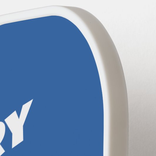 Aussies Australian Shepherd Dogs Tropical Leaves Pickleball Schläger (Linke Seite)