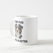 Aussies Make Life Better Coffee Tasse für Liebhabe (Vorderseite Links)