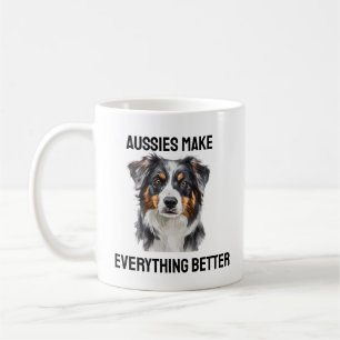 Aussies Make Life Better Coffee Tasse für Liebhabe