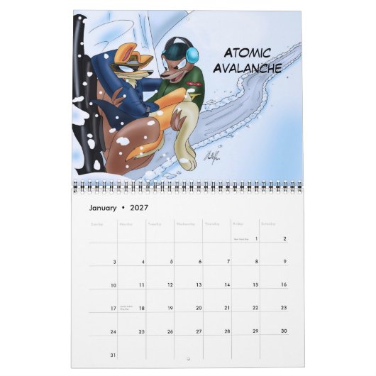 AussieTracks 2008 Kalender (Jan 2027)