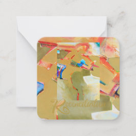 Aussöhnung Mitteilungskarte