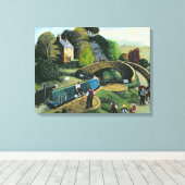 Aussperrung Leinwanddruck (Insitu (Holzboden))