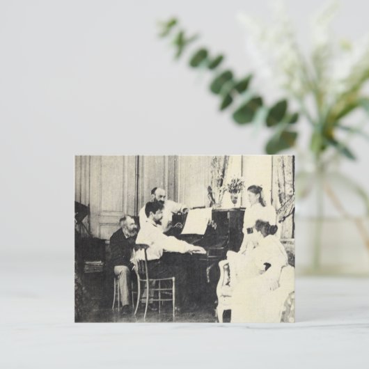 Aussprache 1893 postkarte (Stehend Vorderseite)