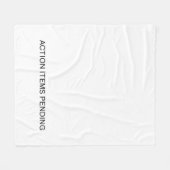 Ausstehende Aktionspunkte | Soft Studio Fleece Dec (Vorderseite (Horizontal))