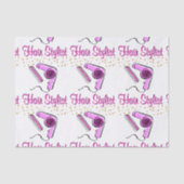 AUSSTEHENDER HAARESYL UND SCHÖNER SEIDENPAPIER (Vorderseite)