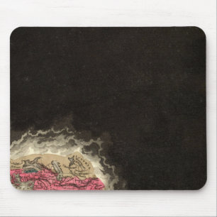 Ausstellen des Reiches von Alexander 323 v. Chr. Mousepad