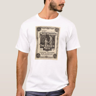 Ausstelleranzeige stillen Films Mary Pickfords T-Shirt