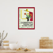 Ausstellung Amerikanischer Maler Poster (Küche)