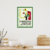 Ausstellung Amerikanischer Maler Poster (Küche)