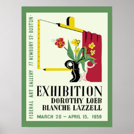 Ausstellung Amerikanischer Maler Poster