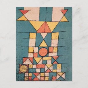 Ausstellung Bauhaus "Der erhabene Aspekt", 1923 Postkarte