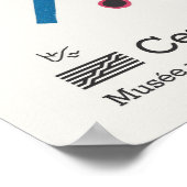 Ausstellung Bauhaus Print Wassily Kandinsky Poster (Ecke)