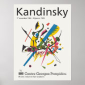 Ausstellung Bauhaus Print Wassily Kandinsky Poster (Vorne)