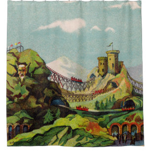 Ausstellung de Charleroi Duschvorhang