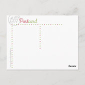 Ausstellung de Charleroi Postkarte (Rückseite)