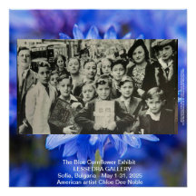 Ausstellung der Blauen Blumen in Sofia, Bulgarien