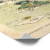 Ausstellung der kulinarischen Künste Poster (Ecke)