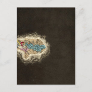 Ausstellung der Teilung des Reiches 301 v. Chr. Postkarte