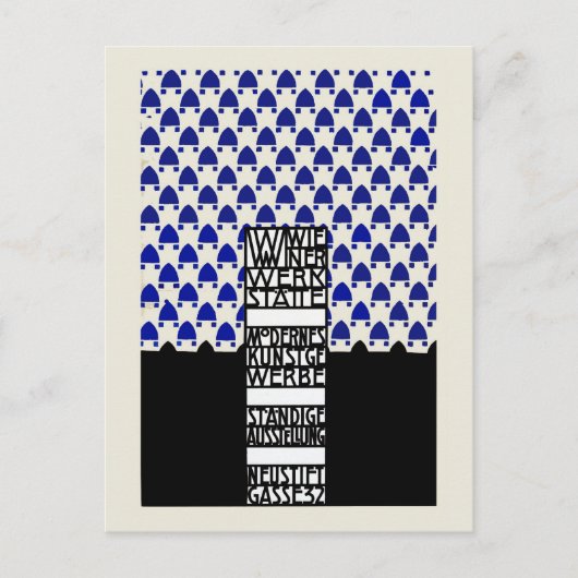 Ausstellung der Vintagen Dackel Werkstaette Postkarte (Vorderseite)