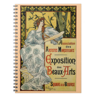 Ausstellung des Baux-Arts Notizblock