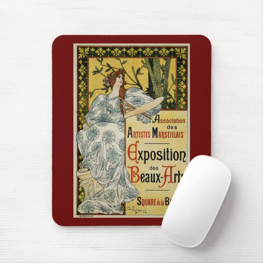 Ausstellung des Beaux-Arts Mousepad (Mit Mouse)