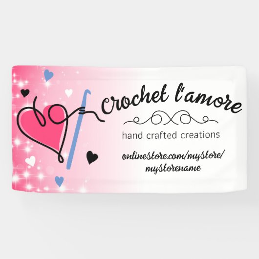 Ausstellung des Heftgarns, Hakenkaninchen, Stand Banner (Horizontal)