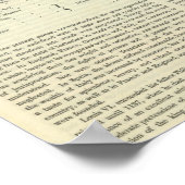 Ausstellung des Kaiserreichs von Kublai Khan 1294 Poster (Ecke)