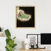 Ausstellung des Kaiserreichs von Kublai Khan 1294  Poster (Heimbüro)