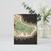 Ausstellung des Kaiserreichs von Kublai Khan 1294  Postkarte (Stehend Vorderseite)