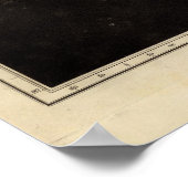 Ausstellung des Reiches von Charlemagne 814 AD Poster (Ecke)