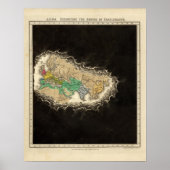 Ausstellung des Reiches von Charlemagne 814 AD Poster (Vorne)